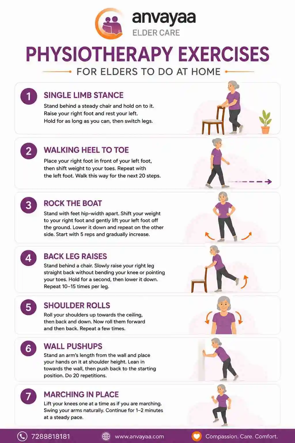 Physiotherapy Exercises You Can Do at Home