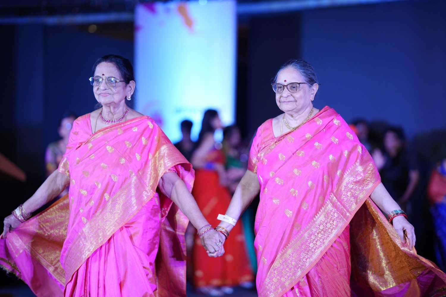 The ramp walk of elders